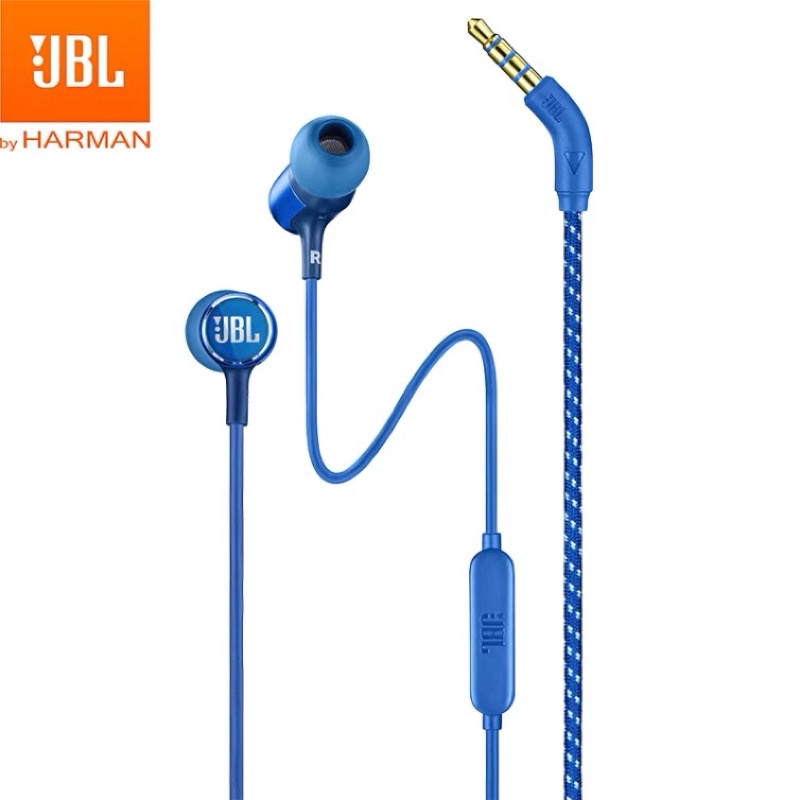 Tai nghe jbl live100 dây bọc dù , bắt mic siêu tốt, hifi-hi res audio