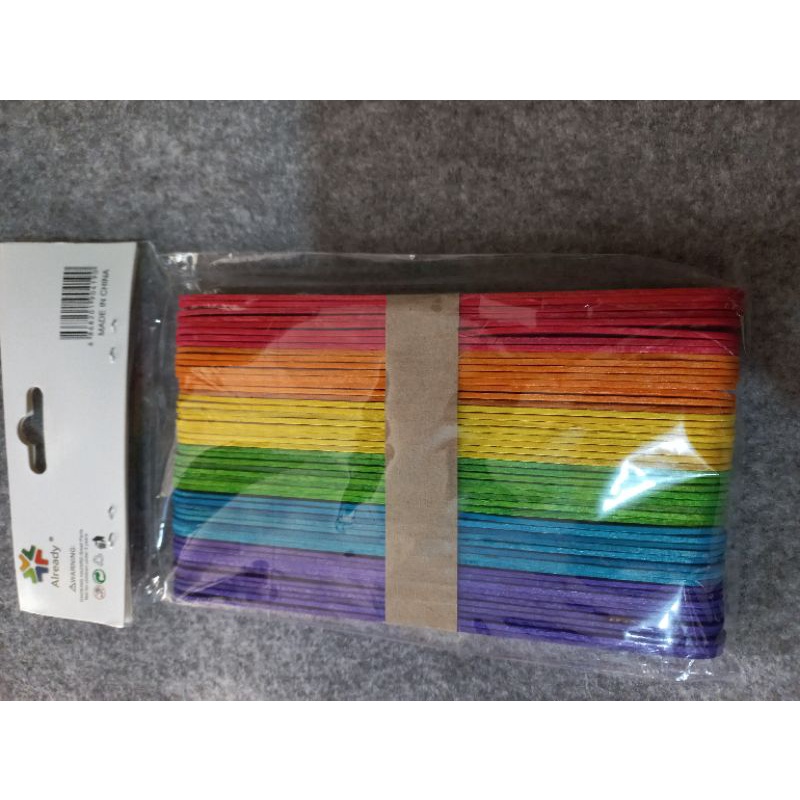 Que kem màu - que đè lưỡi - 15x2 cm