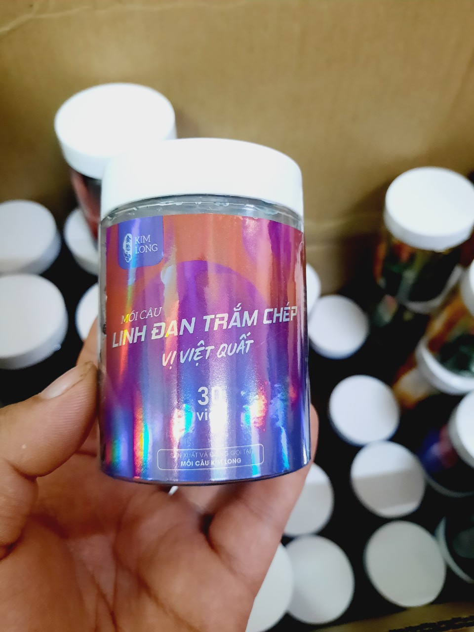 Hạt linh dan chuyên trắm chép Kim Long 30v