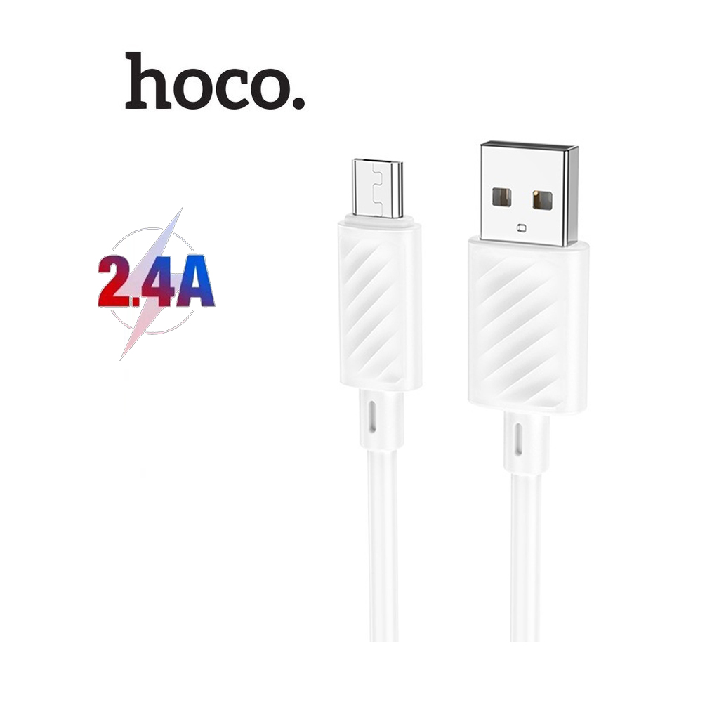 Cáp sạc Hoco X88 Micro sạc nhanh 2.4A thiết kế chống gãy gập cho Android dài 1M