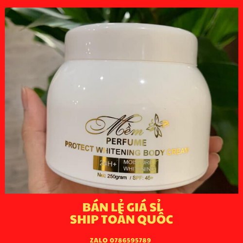 (giá sỉ) Kem body mềm mẫu mới 2020 - Kem body mềm nước hoa 250gr