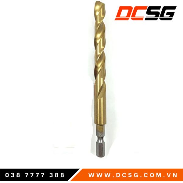 Mũi khoan sắt 12x151mm chuôi lục giác hss-tin 6.35mm makita d-31223