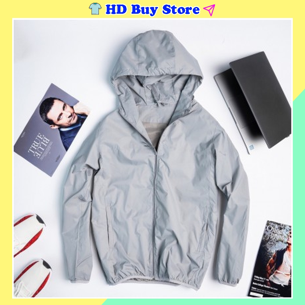 Áo khoác dù 2 lớp chống gió chống lạnh nam nữ cao cấp - Áo khoác gió lót lưới phong cách thời trang siêu đẹp