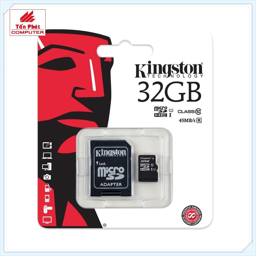 [HCM]Thẻ Nhớ Micro SD Kingston 32G Class 10