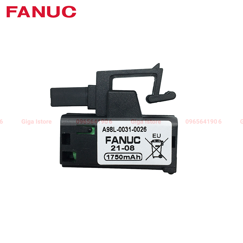 Pin nuôi nguồn fanuc a98l-0031-0026, a98l-0031-0028 3v 1750mah fdk cr2/38.l