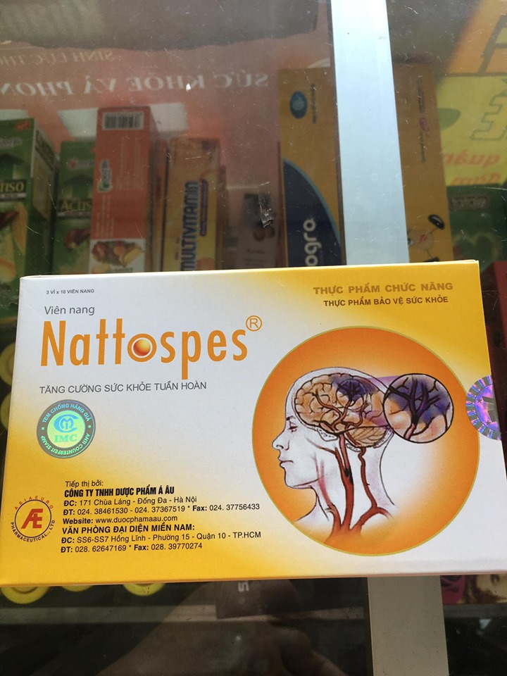 NATTOSPES - TĂNG CƯỜNG SỨC KHỎE TUẦN HOÀN