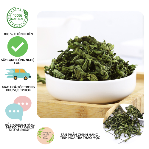 Trà xanh đinh hương Trường Bạch 100 gram _ tinhhoatrathaomoc