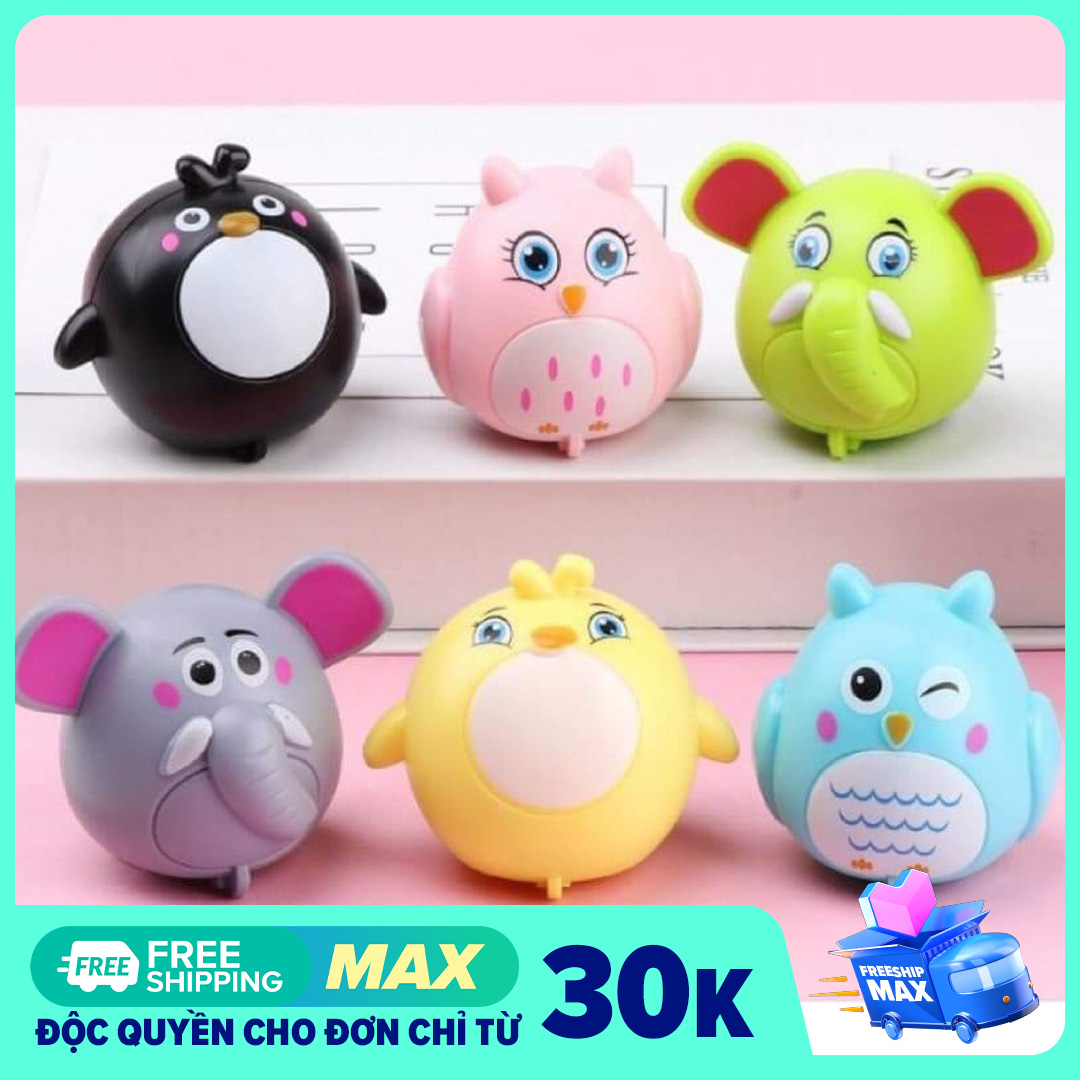 Con vật chạy đà siêu dễ thương chất liệu nhựa ABS cao cấp cho bé, đồ chơi trẻ em- Sochu Kid