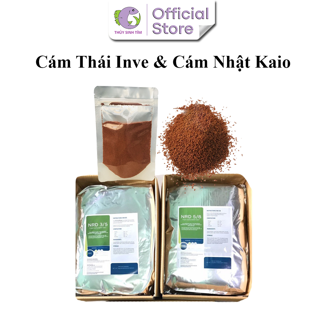 Cám thái inve và cám nhật kaio