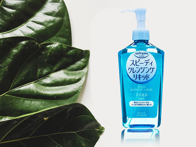 Dầu tẩy trang kose softymo deep speedy xanh 230ml