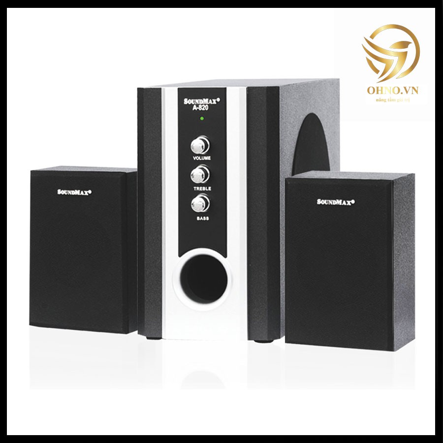 Loa máy vi tính soundmax a820 loa nghe nhạc pc để bàn mini có dây – ohno việt nam