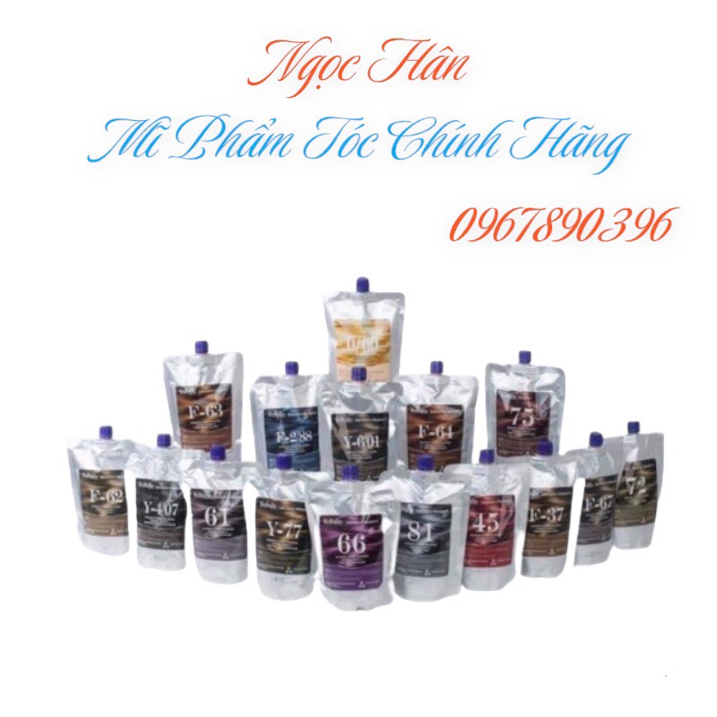 Sasaba - nhuộm phủ bạc sasaba tự cân bằng nhiều khúc màu - ăn bạc 100%