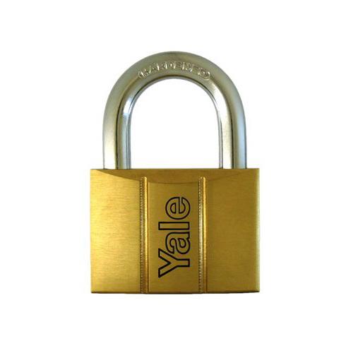 Ổ khóa yale v140.60 thân đồng thau rộng 60mm chìa răng cưa - luto shop