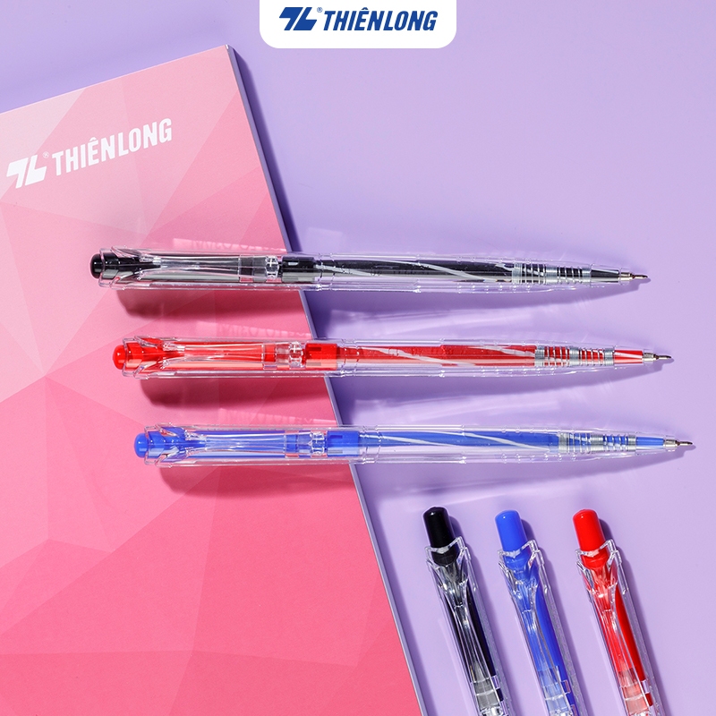 Bút bi thiên long flexoffice fo-03/vn ngòi 0.5mm