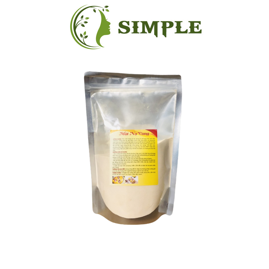 Mặt nạ bột dẻo sâm vàng collagen 24k đắp mặt na trắng sáng da mờ thâm 100% từ thiên nhiên.