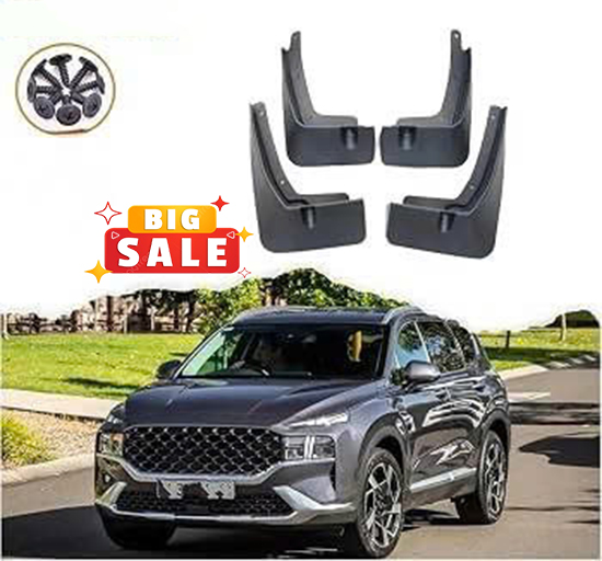 Chắn Bùn Santafe 2019 2020 2021 2022 2023 - Bộ 4 Chắn Bùn Bánh Hyundai Santafe