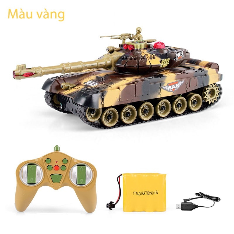 Đồ chơi XE TĂNG CHIẾN ĐẤU ĐIỀU KHIỂN TỪ XA - Xe TANK điều khiển từ xa Siêu ngầu - No.9993 - KIDS GARDEN