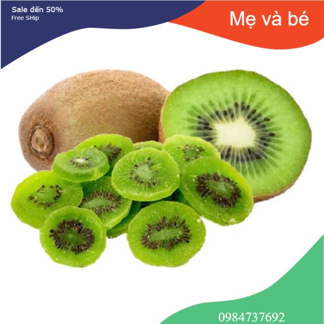 1kg kiwi sấy dẻo chua ngọt loại 1