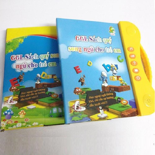 combo5 Sách nói điện tử song ngữ Anh-Việt - Sách thông minh Song ngữ điện tử cho bé đọc hát kể chuyện - Sách thông minh cho bé học tiếng anh- tiếng việt - toán