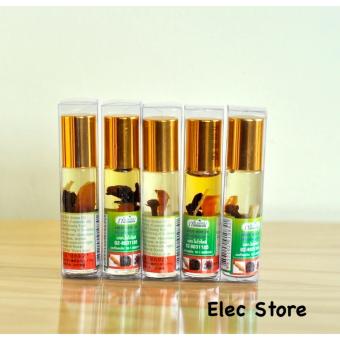 5 chai Dầu Gió Thảo Dược Green Herb Oil Thailand  