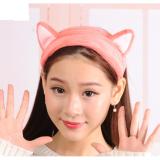 [HCM]Băng Đô Rửa Mặt Tai Mèo (Cam)