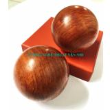 Bi gỗ lăn tay-Bảo kiện cầu gỗ Hương 5cm