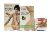 Bộ 03 hộp sản phẩm sáp tẩy lông và miếng tẩy lông Shifei