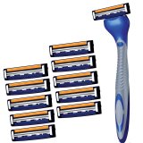 Bộ 1 dao cạo râu dorco và 11 lưỡi