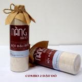 Bộ 2 bột đậu đỏ sạch mụn cám sáng da tẩy tế bào chết