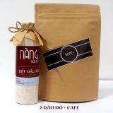 Bộ 2 bột đậu đỏ và bột cafe dưỡng da mặt