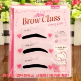 Bộ 3 khuôn kẻ lông mày Mini Brow Class