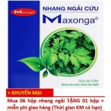 Bộ 7 hộp 20 điếu nhang Ngải Cứu Maxonga (Mua 06 Tặng 01)