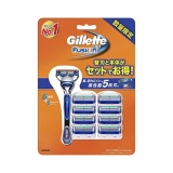 Bộ dao cạo râu và 9 lưỡi dao cạo Râu Gillette Fusion 5+1