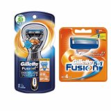Bộ dao cạo râu + 6 lưỡi dao cạo Râu Gillette Fusion Proglide 5+1.