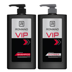 Giá bán Bộ dầu gội Romano VIP 650g và sữa tắm nước hoa Romano VIP 650g (Đen)  