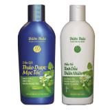 Bộ Dầu gội Thảo dược mọc tóc + Dầu xả tinh dầu thiên nhiên Thiên Thảo