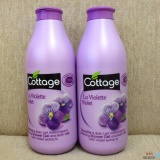 Bộ đôi Sữa Tắm Cottage 750ml Của Pháp, hương La Violette