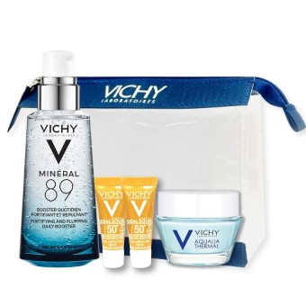 Bộ dưỡng chất khoáng cô đặc phục hồi và bảo vệ da Vichy Mineral 89  