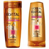 Bộ gội xả phục hồi loreal elvital ol magique dành cho tóc khô