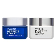 Bộ kem dưỡng trắng và trị nám chuyên sâu ngày và đêm L’Oreal Paris White Perfect Clinical 50ml  