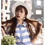 Bộ tóc xoăn nhẹ mái thưa Hàn Quốc TG25