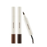 Bút dạ kẻ mày và đầu cọ chuốt lông mày Papa recipe - Dual Tint Brow Cara