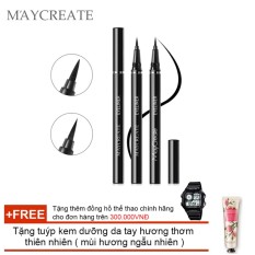 Giá bán Bút lông kẻ mắt Maycreate ( 0.6ml ) + Tặng tuýp kem dưỡng da tay hương thơm thiên nhiên ( mùi hương ngẫu nhiên )