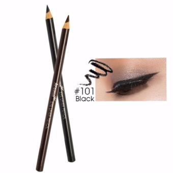 Chì Vẽ Mí Mắt AROMA Eyeliner Pencil Hàn Quốc C380-101 ( Màu đen)  