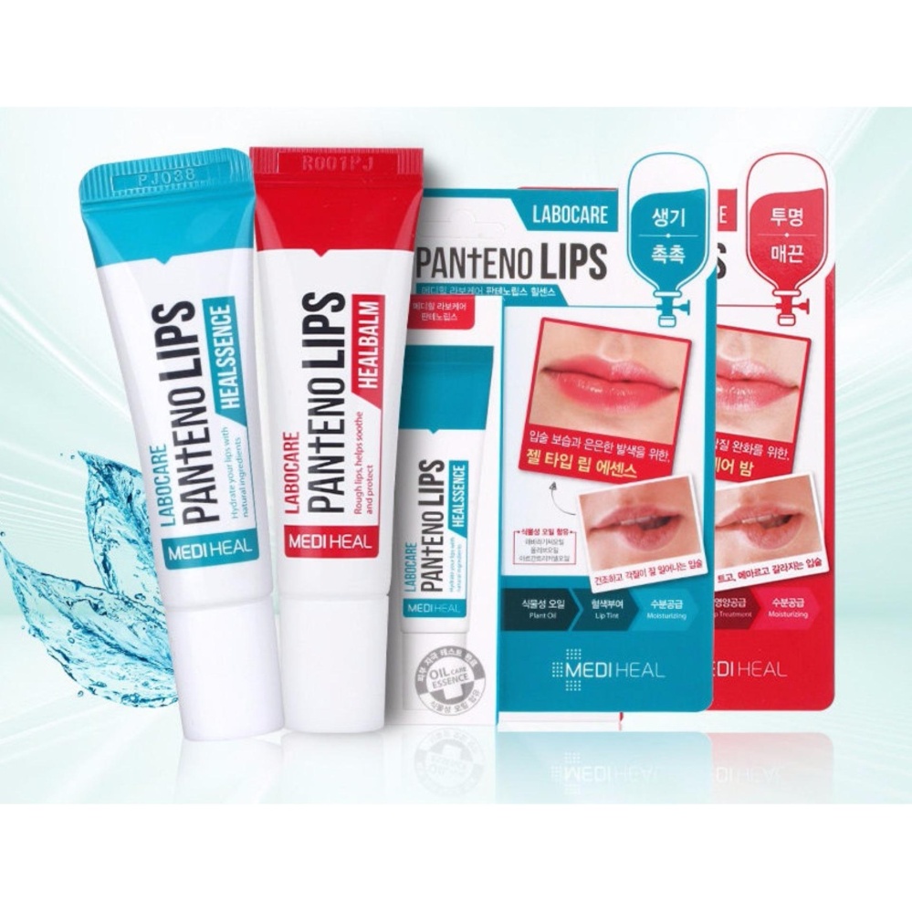 Combo 2 son trị thâm - nứt - làm hồng môi labocare panteno lips 10g x2