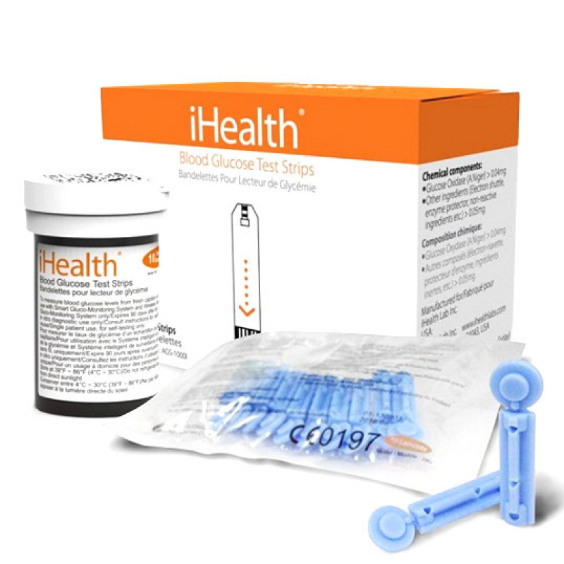 Nơi bán Combo 50 que thử và 50 kim iHealth - Hãng phân phối chính thức