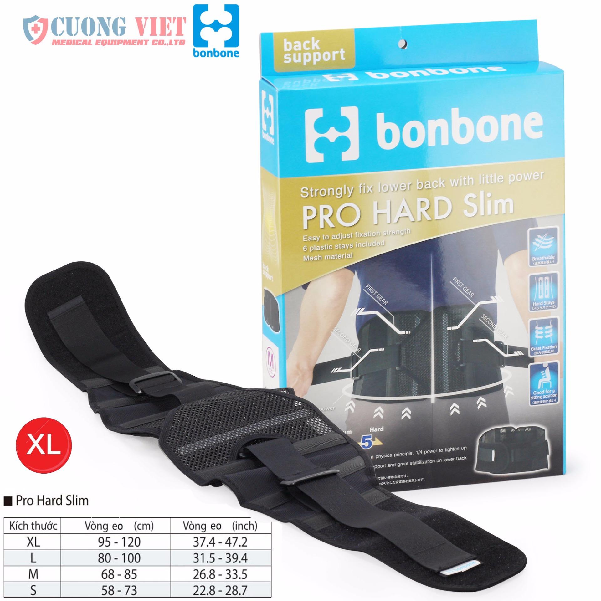 Đai cột sống thắt lưng Bonbone MADE IN JAPAN (size XL)