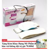 Đai massage thon gọn bụng Slimming belt giảm mỡ bụng + Tặng kèm khay đựng mỹ phẩm