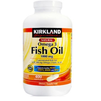 Dầu cá Kirkland Signature™ Omega-3 Fish oil 400 Viên nhập từ Mỹ  