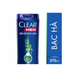 Dầu gội Clear Men Sạch gàu Bạc hà chai 370g
